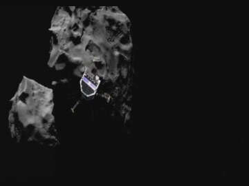 Uzay Ajanı Rosetta Kuyruklu Yıldızı Yakaladı