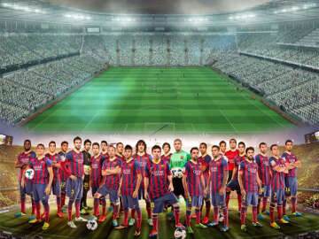 Timsah Arena'ya Barcelona'lı Açılış... 