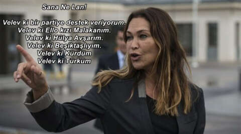 Hülya Avşar, İsmet Büyükataman'a Kafa Tuttu! "Sana Ne Lan!"