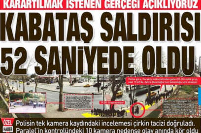 Sabah Gazetesi Kabataş Yalanında Israrcı: 52 Saniyede Oldu!