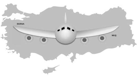 Bursa - Muş uçuş seferleri