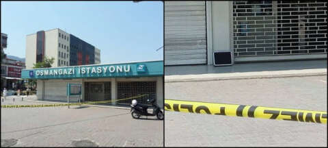 Bursa Osmangazi Metro İstasyonu'nda Şüpheli Paket!