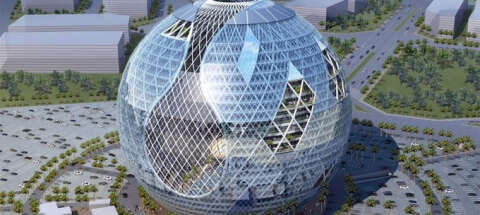 Dünyanın en büyük yuvarlak ve ekolojik binası: Teknoküre