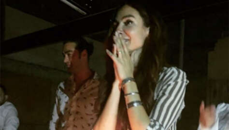 Birce Akalay, doğum gününü eşi Sarp Levendoğlu'yla birlikte kutladı.