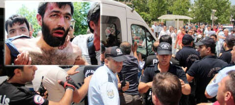 Adana'da , camide 'canlı bombayım' diye bağırıp, dayak yiyen şahıs IŞİD'li çıktı!