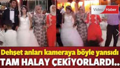 PKK'nın Van'daki hain saldırısı düğün kamerasında!