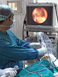 Östaki borusu tıkanıklığı balon yöntemiyle aşılıyor