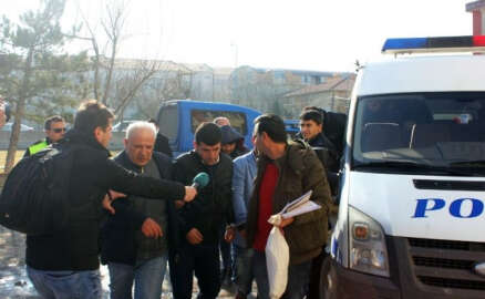 Domuz bağıyla işkence yapan gasp çetesi adliyeye sevk edildi