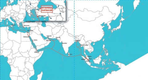 17 ülkeyi birbirine bağlayan denizaltı veri hattı projesi faaliyete geçti