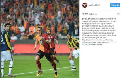 Podolski: “Bu, Galatasaray’a karşı alınmış bir karar değil”