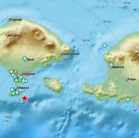 Bali Adasında 6.4 büyüklüğünde deprem meydana geldi