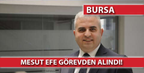 Eşi FETÖ'den tutuklanan Mesut Efe görevden alındı