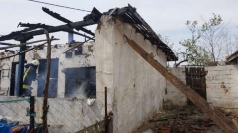 Kırklareli’nde ev yangını