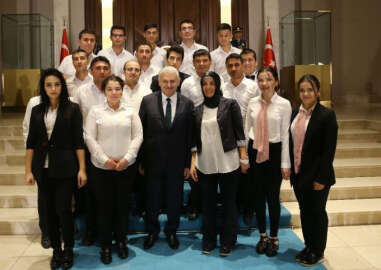 Başbakan Yıldırım, Başbakanlık personeli ile bayramlaştı