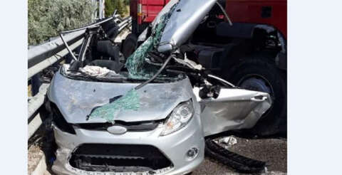 Eskişehir'de tır ile otomobil çarpıştı: 2 ölü, 2 yaralı