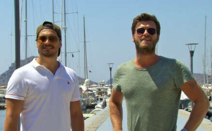 Kıvanç Tatlıtuğ ve Çağatay Ulusoy bir an olsun ayrılmıyor