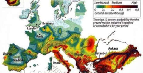 Avrupa'nın deprem açısından en riskli ülkesi Türkiye