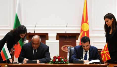 Makedonya ve Bulgaristan dostluk anlaşması imzaladı
