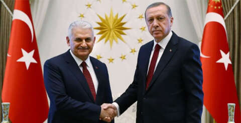 Cumhurbaşkanı Erdoğan ve Başbakan Yıldırım'ın YAŞ öncesi görüşmesi sona erdi