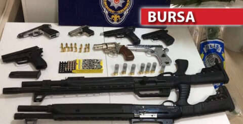 Bursa’da 12 farklı adrese operasyon