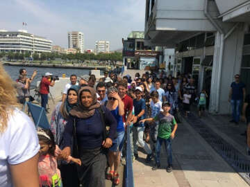 Grev bitti, vapur seferleri 23 gün sonra başladı