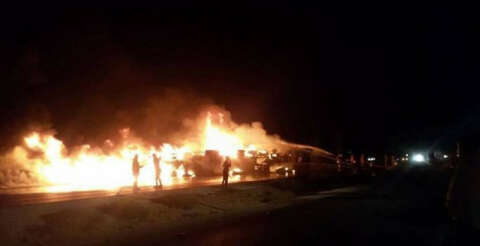 Ürdün’de petrol tankeri devrildi: 1 ölü