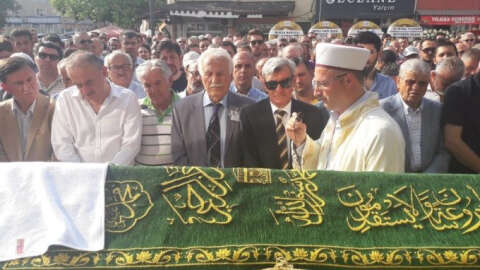 Çiftlikteki patlamada hayatını kaybeden eski bakanın kardeşine son görev