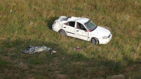 Otomobil uçuruma yuvarlandı: 2 ölü, 5 yaralı