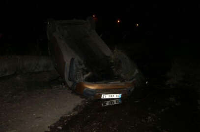 Aşırı sürat can aldı: 1 ölü