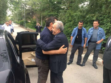 Bakan Fakıbaba, eski Bakan Faruk Çelik ile bir araya geldi