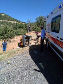 Bingöl’de trafik kazası:7 yaralı