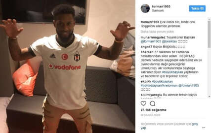 Fikret Orman’dan Lens’e ’hoş geldin’ mesajı