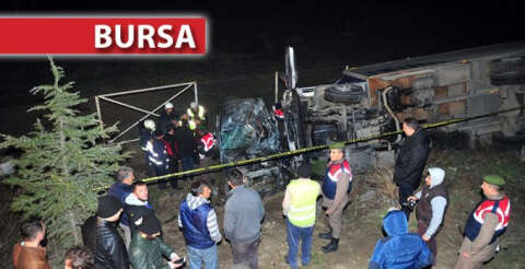 Bursa'da 4 kişinin öldüğü kazada sürücü ifade veremedi