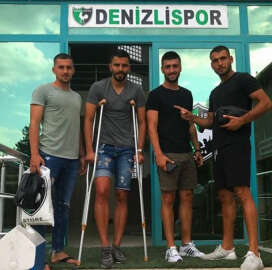 Denizlisporlu Cenk, 6 hafta sahalardan uzak kalacak