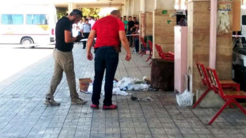 Gaziantep otogarında mühimmat bulundu