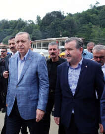 Cumhurbaşkanı Erdoğan Rize’de