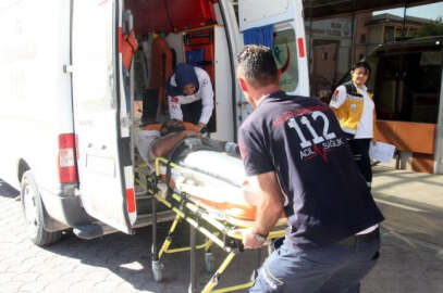 Çobanbey’de el yapımı patlayıcı infilak etti: 2 yaralı