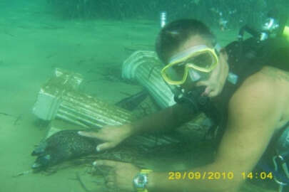 (Özel haber) Denizaltı heykellerini tarihi eser sanıp çaldılar