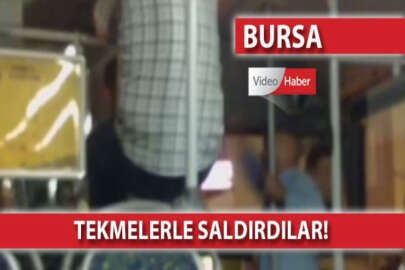 Bursa'da otobüste dayak dehşeti!