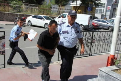 İnşaattan musluk çalan genç yakalandı