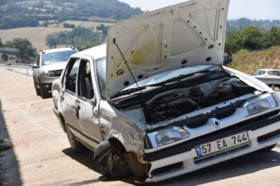 Sinop’ta trafik kazası: 2 yaralı