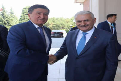 Başbakan Yıldırım, Kırgızistan Başbakanı ile görüştü