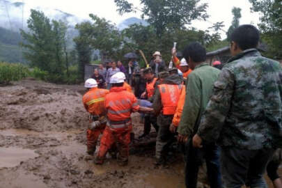 Çin’de heyelan: 23 ölü