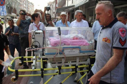 Özel hastanedeki yangın