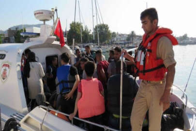 Ayvacık’ta 51 kaçak göçmen yakalandı