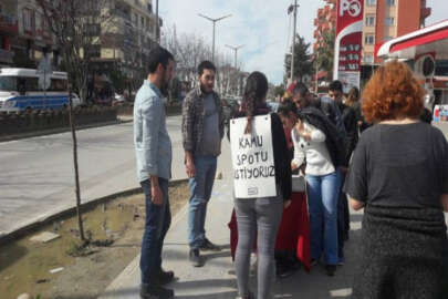 Bursa'da imza topladılar: "Çocuk susmamalı, eğitilmeli"
