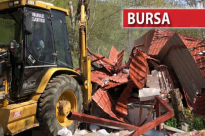 Bursa'da kaçak yapılara izin yok
