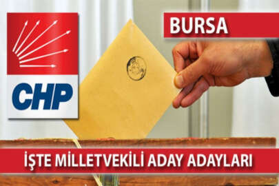 CHP Bursa Milletvekili Aday Adayları'nın tam listesi