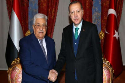 Erdoğan, Filistin lideri Mahmut Abbas ile telefonda görüştü