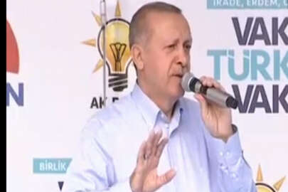 Erdoğan'dan İnce'ye: Ya sen uyuyor musun?